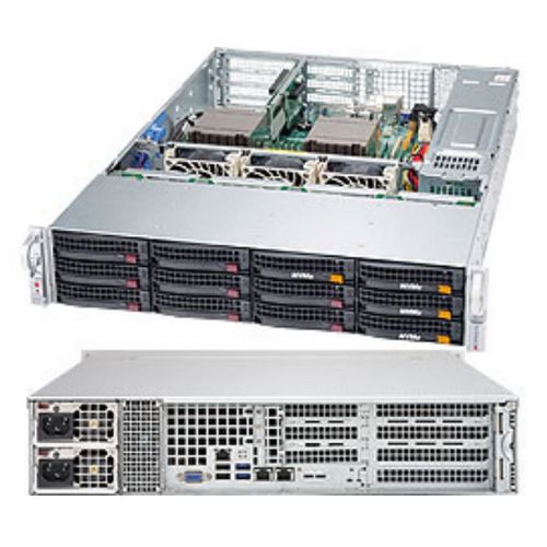 Серверная платформа SuperMicro SYS-6028R-TDWNR 2U Rackmount X10DDW-iN CSE-826BAC4-R920WB 16x