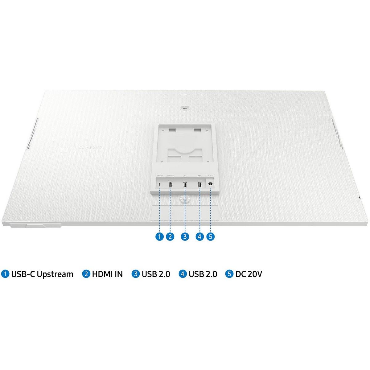 Монитор 32" SAMSUNG S32DM801UI Smart дисплей M8 M80D UHD White (VA, 3840x2160, HDMI+Type C, USB