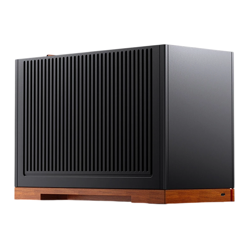 Корпус JONSBO T9, Micro-Tower, no fan, 1xUSB-C 3.2, SFX PSU Support, mITX Black
