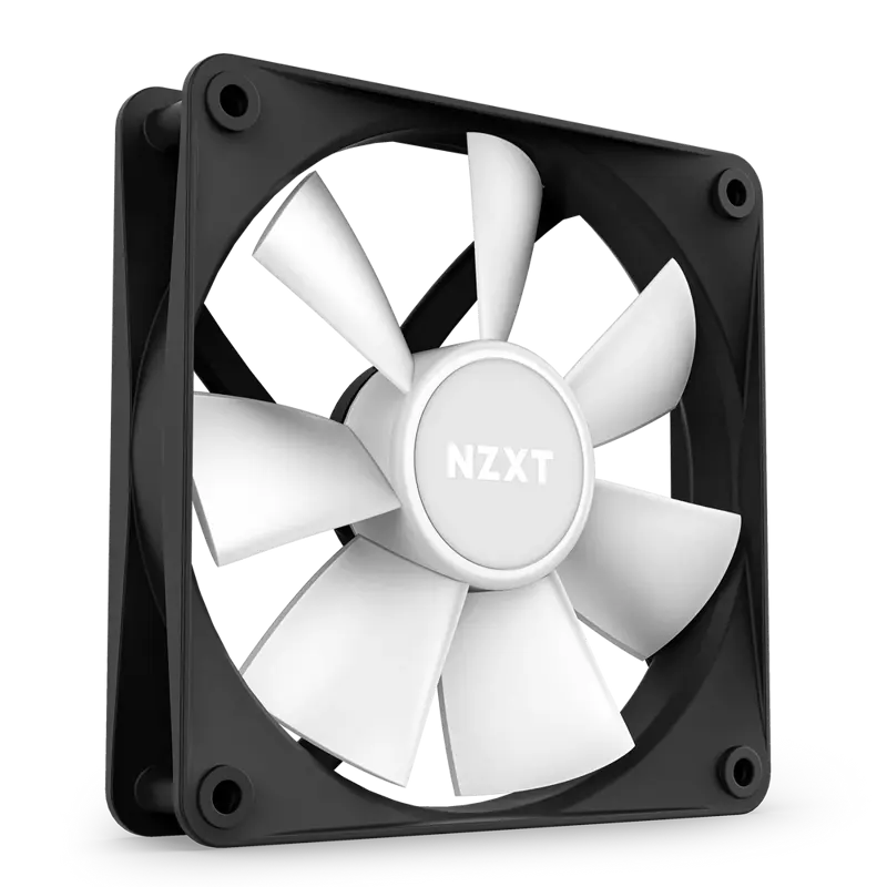 Кулер для корпуса NZXT F140 RGB Core Twin Pack (140x140x25mm, 4-pin PWM, RGB, 89.48CFM, 32.5dBA, 180