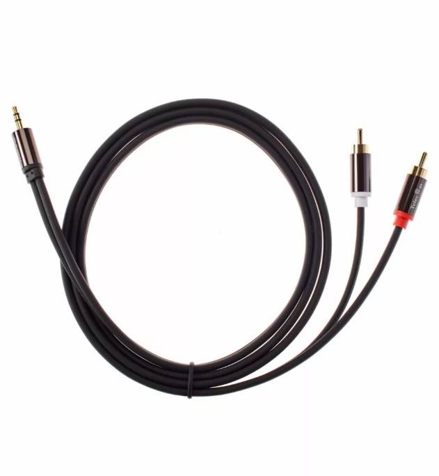Кабель-переходник Telecom 2 x RCA M/Jack 3.5 mm F (TAV7183M-1.5M)