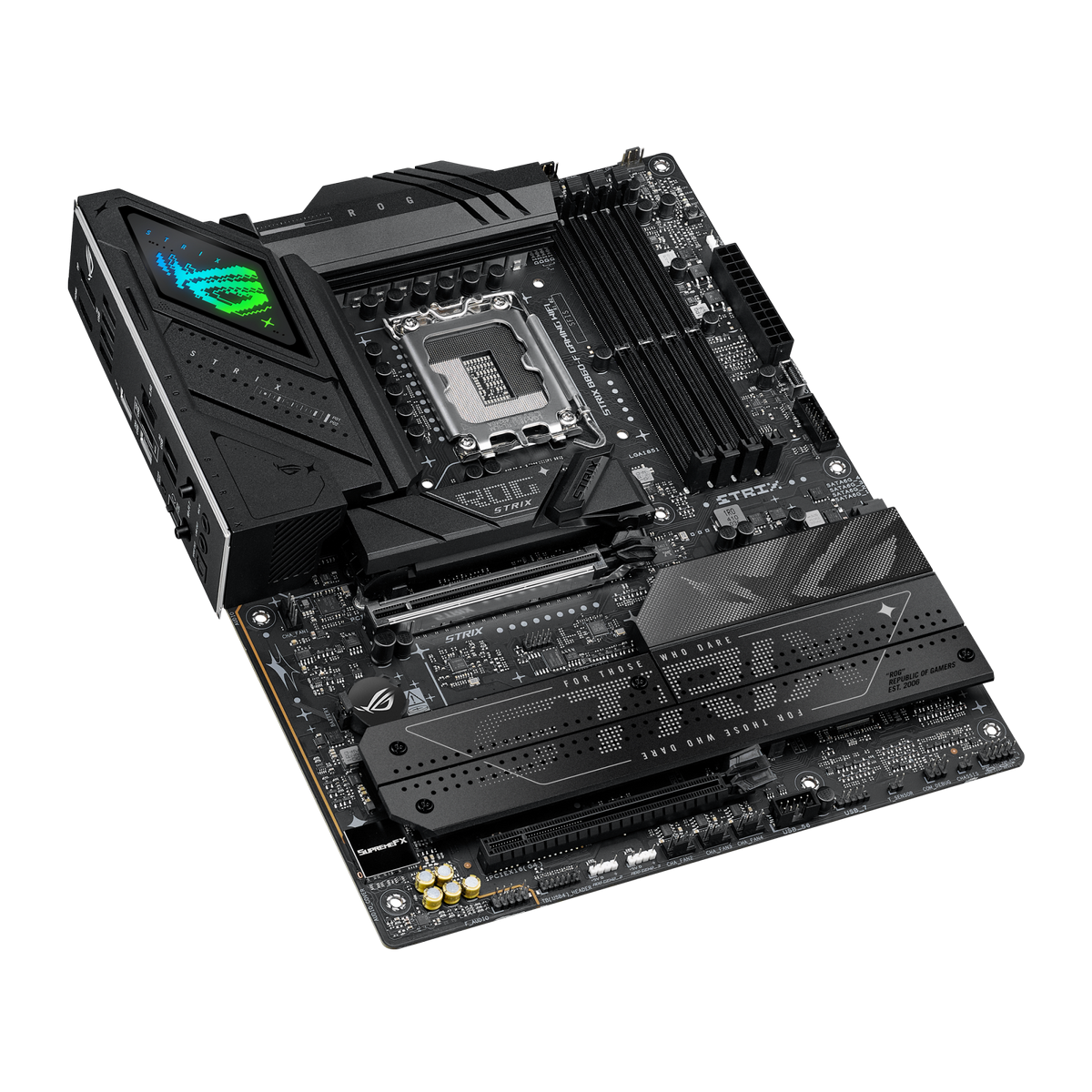 Материнская плата Asus ROG STRIX B860-F GAMING WIFI Soc-1851 Intel B860 4xDDR5 ATX AC`97 8ch(7.1) 2.