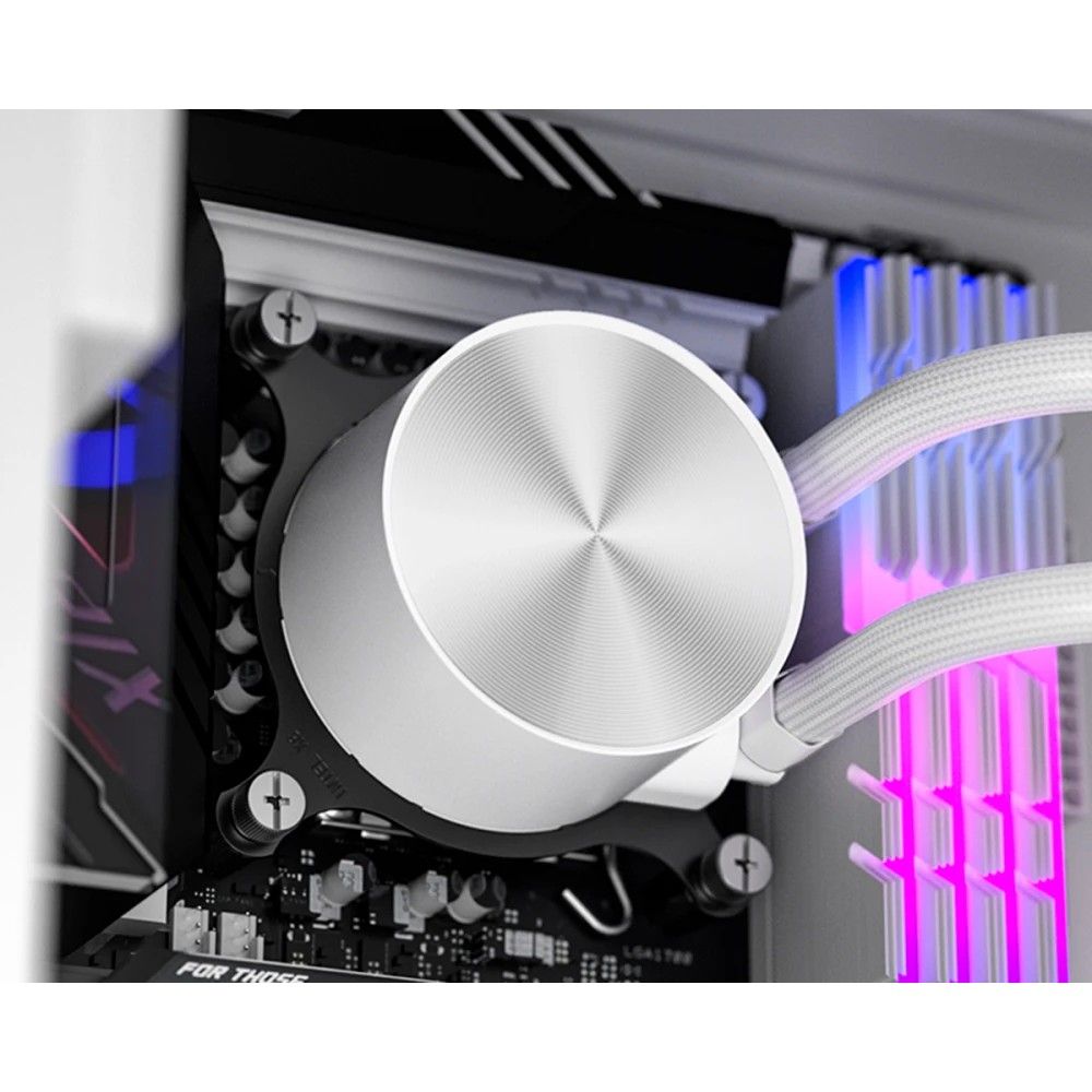 Система водяного охлаждения ID-Cooling FX240 Pro Soc-AM5/AM4/1200/1700/1851 белый 4-pin 35.2dB Al 30