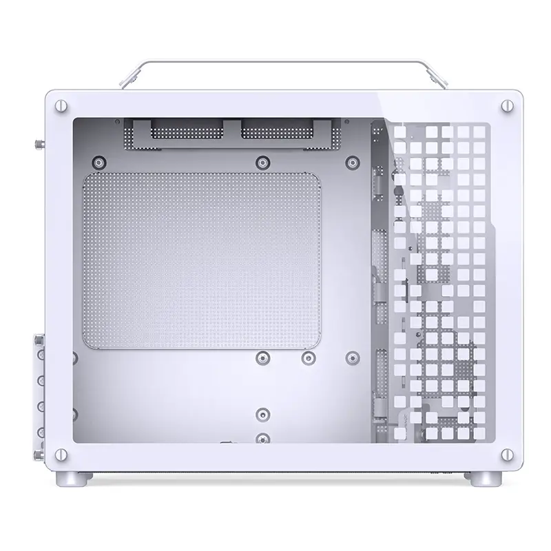 Корпус JONSBO Z20, Mini-Tower, TG, no fan, 1xUSB-A 3.2 + 1xUSB-C 3.2, mATX, mITX White