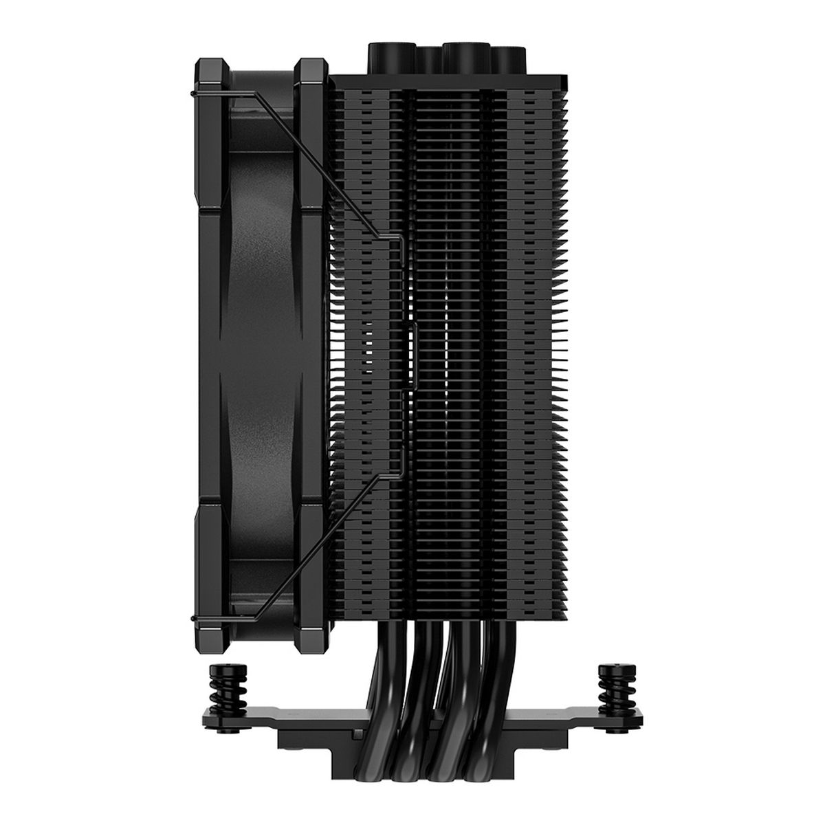 Устройство охлаждения(кулер) ID-Cooling SE-224-XTS Soc-AM5/AM4/1200/1700/1851 черный 4-pin 29dB Al+C