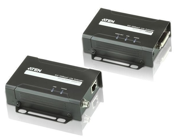 Удлинитель ATEN DVI HDBaseT-Lite Extender W/EU ADP