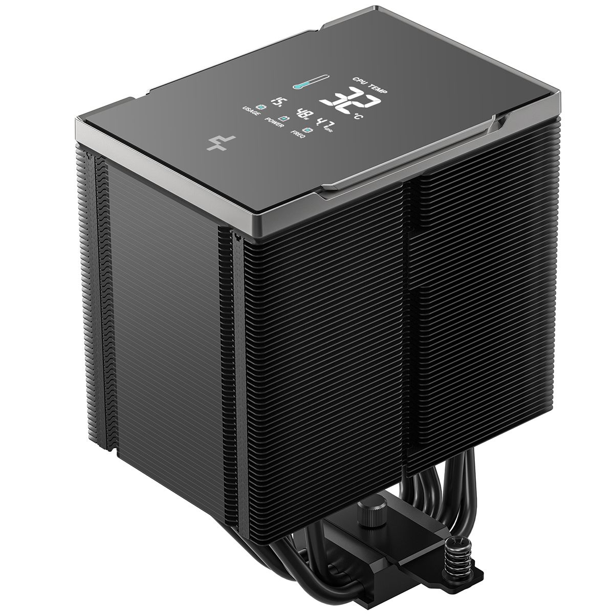 Кулер для процессора DEEPCOOL AK500 G2 DIGITAL NYX LGA1851/1700/1200/115X/AM5/AM4 (9шт/кор, TDP 240W
