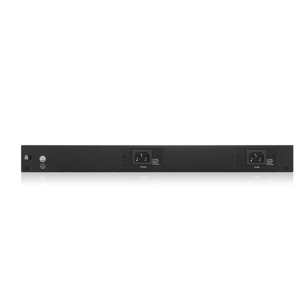 Коммутатор ZYXEL ZYXEL XGS4600-32 L3 Managed Switch, 28 port Gig and 4x 10G SFP+, stackable, dual PS