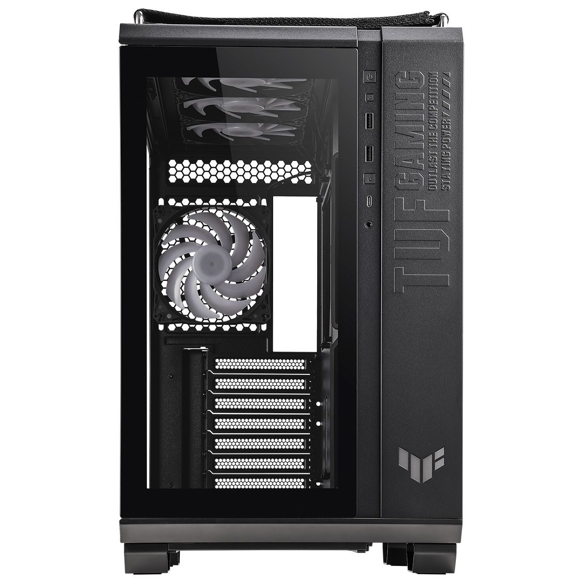 Корпус ASUS TUF GAMING GT502 PLUS TG ARGB BLACK / GT502 PLUS/BLK/TG (90DC0090-B19010)