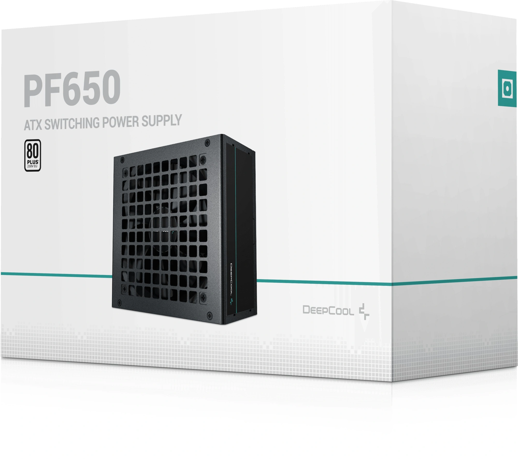 Блок питания Deepcool PF650 80+ (ATX 2.4 650W, PWM 120mm fan, 80 PLUS, Active PFC) RET (R-PF650D-HA0