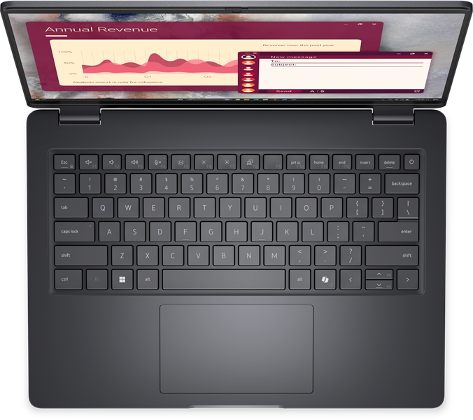 Ноутбук Dell Pro 14 Core 5 Ultra 235U  14,0" FullHD+300nit AG 8GB DDR5 512GB SSD Intel Graphics,3cel