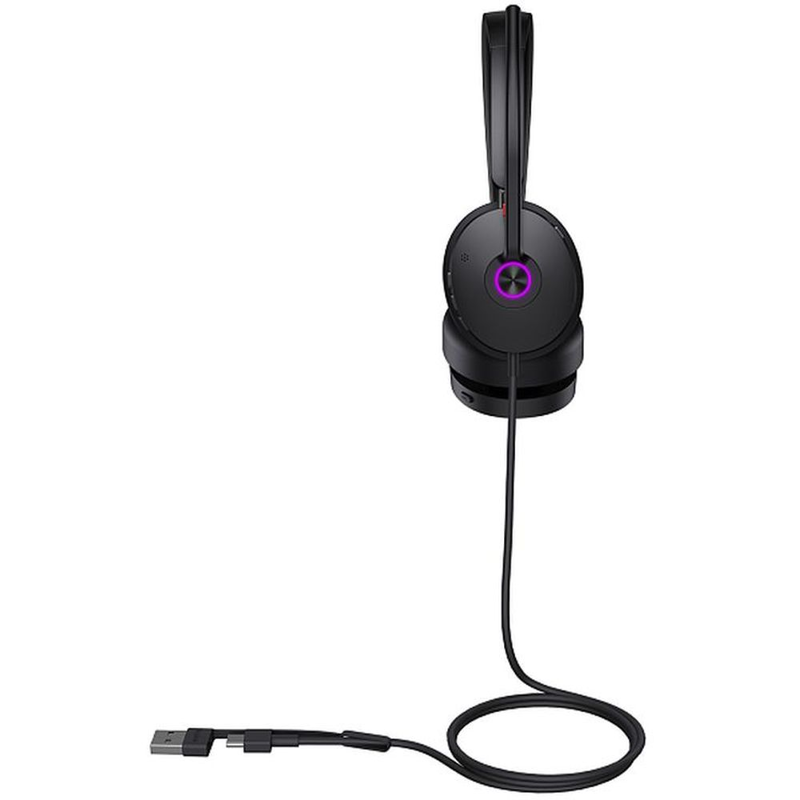 Гарнитура проводная Yealink UH48 Dual UC USB-C/A черный