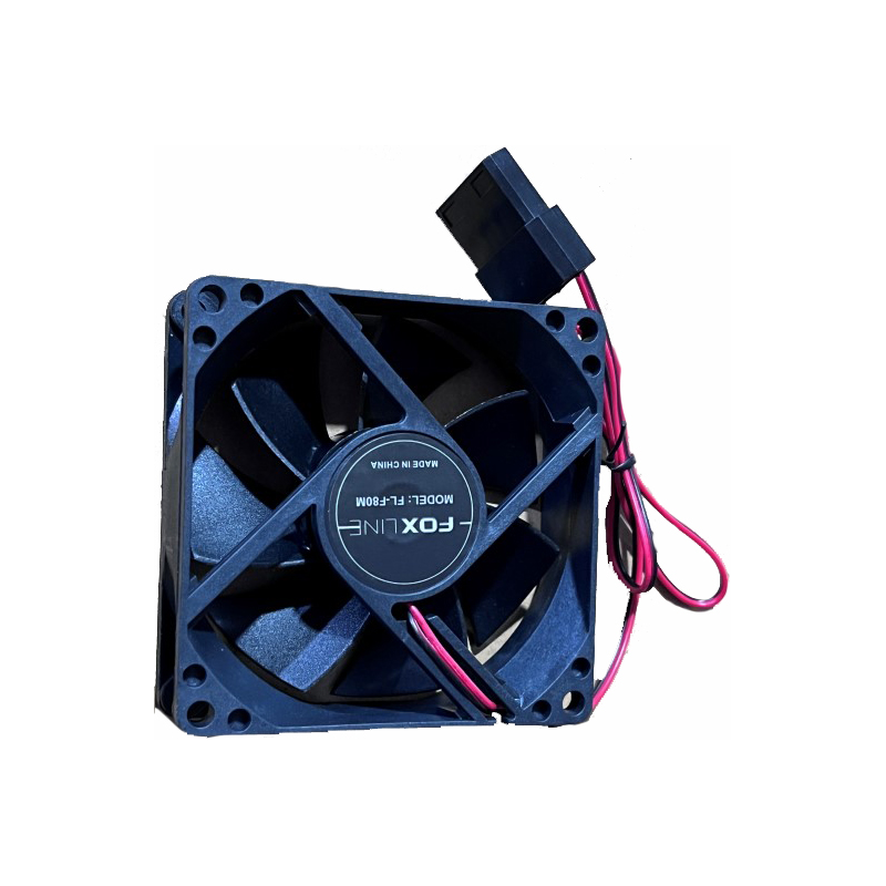 Охлаждение корпуса Foxline FL-F80M, 80mm, Molex connector
