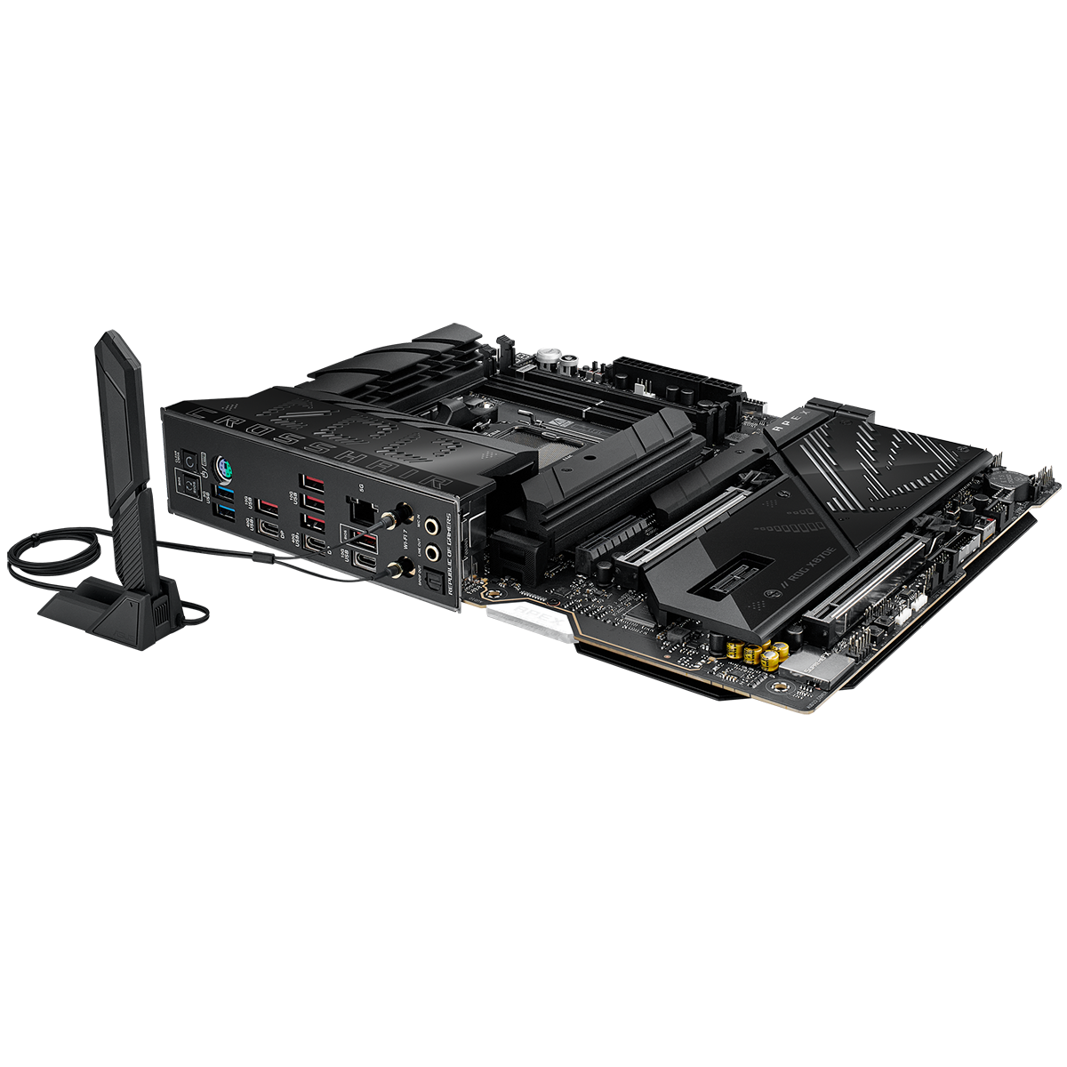 Материнская плата Asus ROG CROSSHAIR X870E APEX Socket AM5 AMD X870E 2xDDR5 ATX AC`97 8ch(7.1) 5Giga