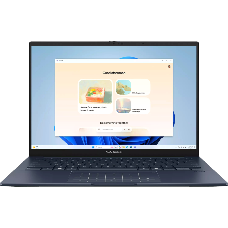 Ноутбук ASUS UX3405CA-ST1350 14"(2880x1800 OLED 16:10)/Intel Core Ultra 5 225H(3.3Ghz)/16384Mb/512SS