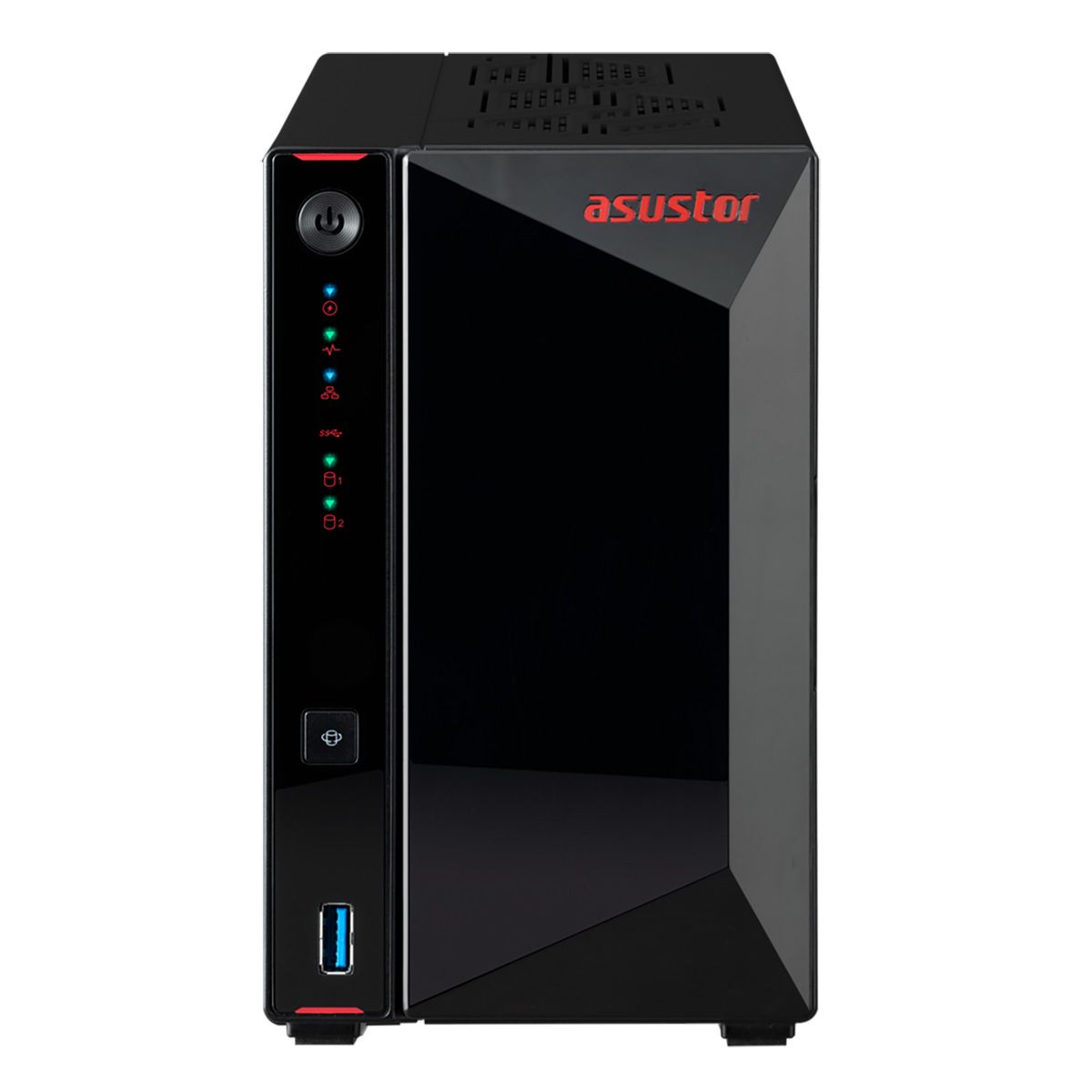 Сетевое хранилище ASUSTOR AS5402T 2-Bay NAS/Media player/Intel Celeron N5105 2.0GHz up to 2.9GHz, 4G