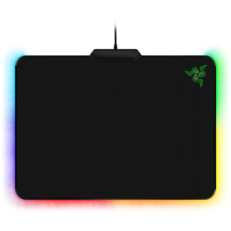 Игровой коврик для мыши Razer Firefly V2 - Hard Surface Mouse Mat with Chroma - FRML Packaging