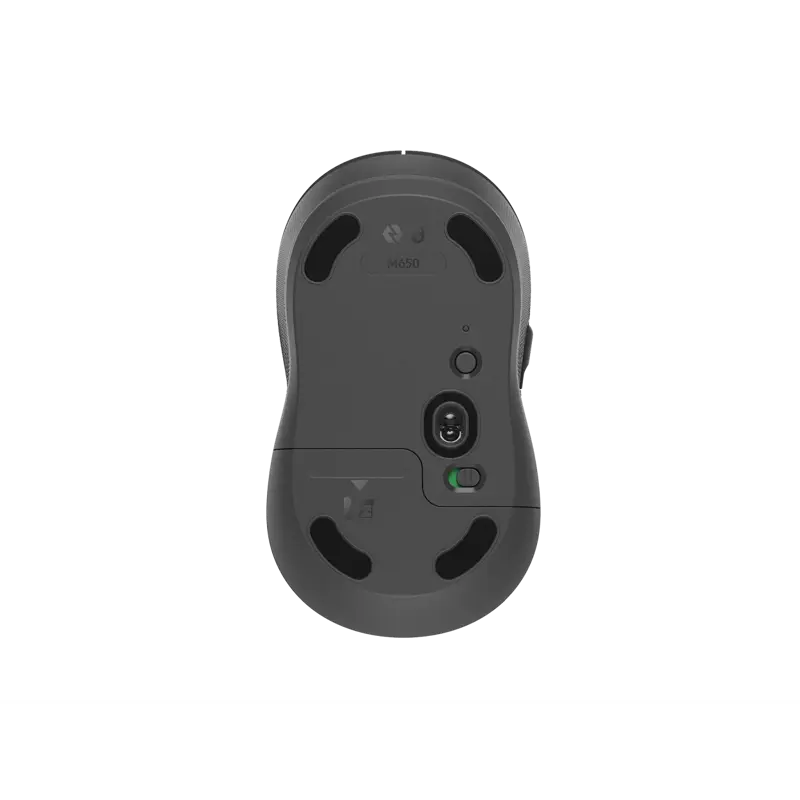 Мышь Logitech M650 Large графитовый оптическая 4000dpi silent беспров. BT/Radio USB 5but (910-006236