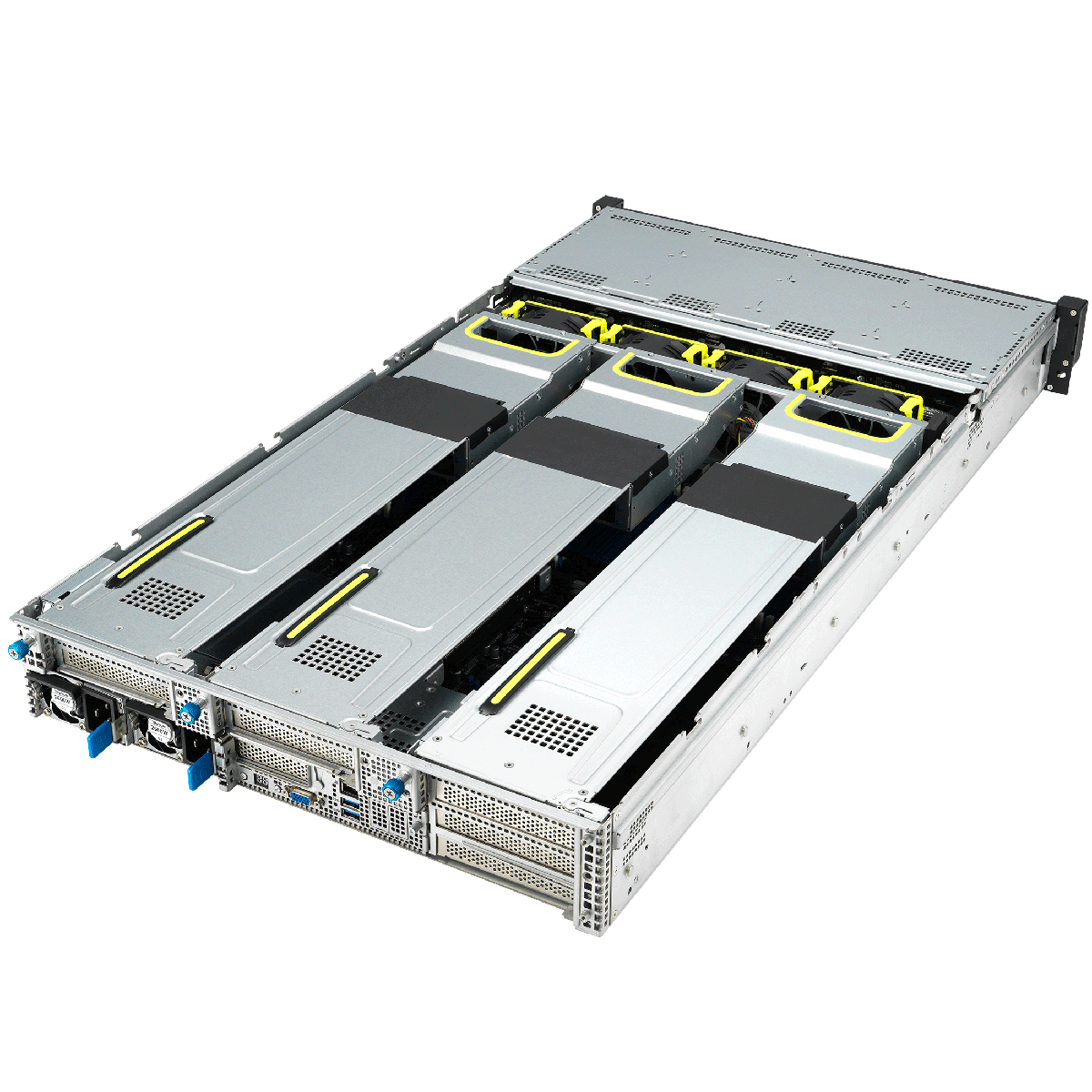 Сервер ASUS RS720-E11-RS12U 2U, 2x LGA4677, 32x DDR5(4800), 12x 3,5 (8xNVMe/SAS/SATA+4 NVMe/SATA), 2