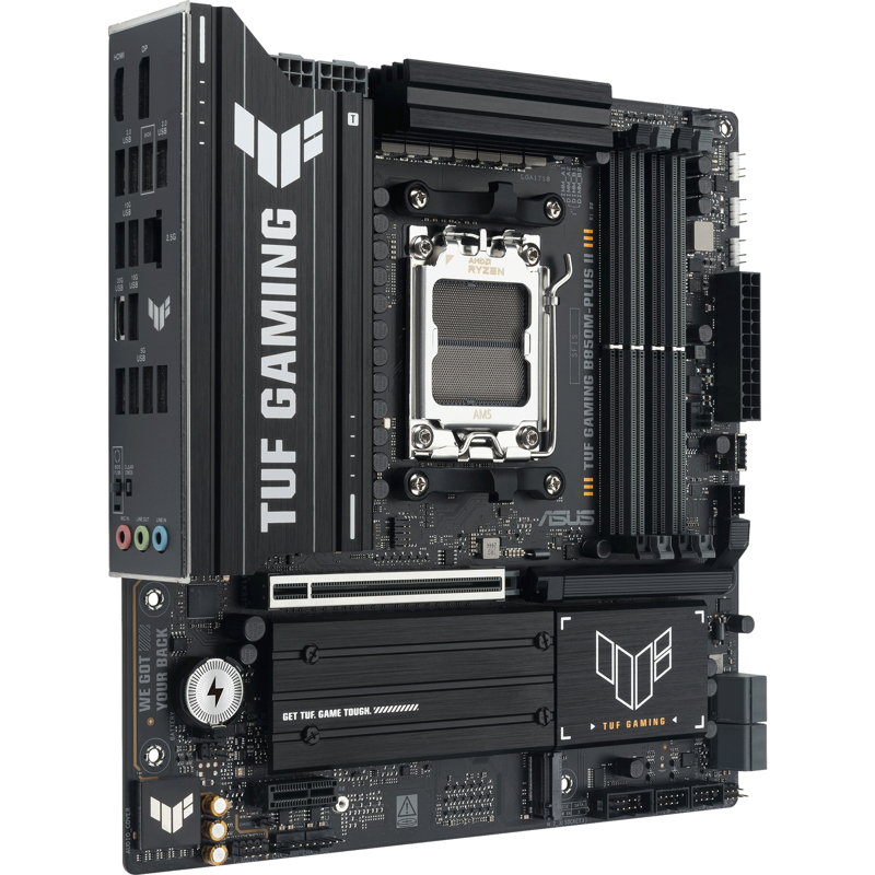 Материнская плата Asus TUF GAMING B850M-PLUS II Socket AM5 AMD B850 4xDDR5 mATX AC`97 8ch(7.1) 2.5Gg