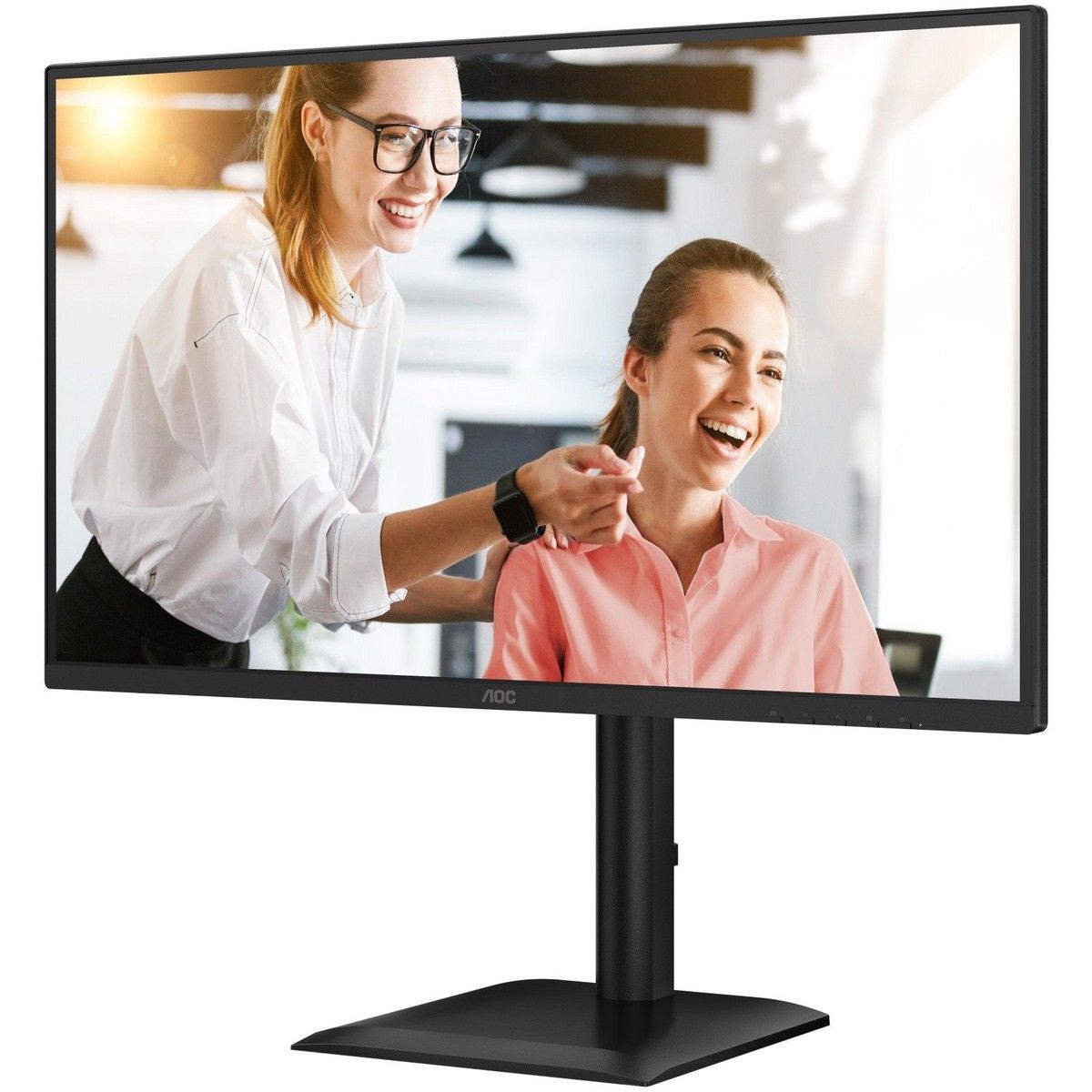 Монитор AOC 27" Q27E4CV черный IPS LED 16:9 HDMI M/M матовая HAS Piv 350cd 178гр/178гр 2560x1440 120