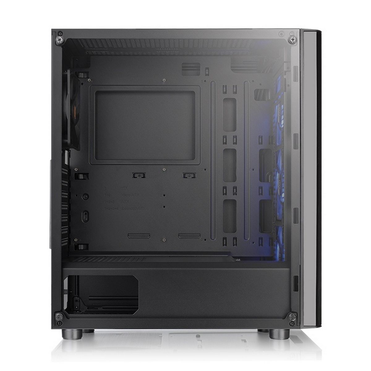 Корпус Thermaltake V200 TG RGB CA-1K8-00M1WN-01 Black/Win/SPCC/Tempered Glass*1/120mm RGB Fans*3 + 1