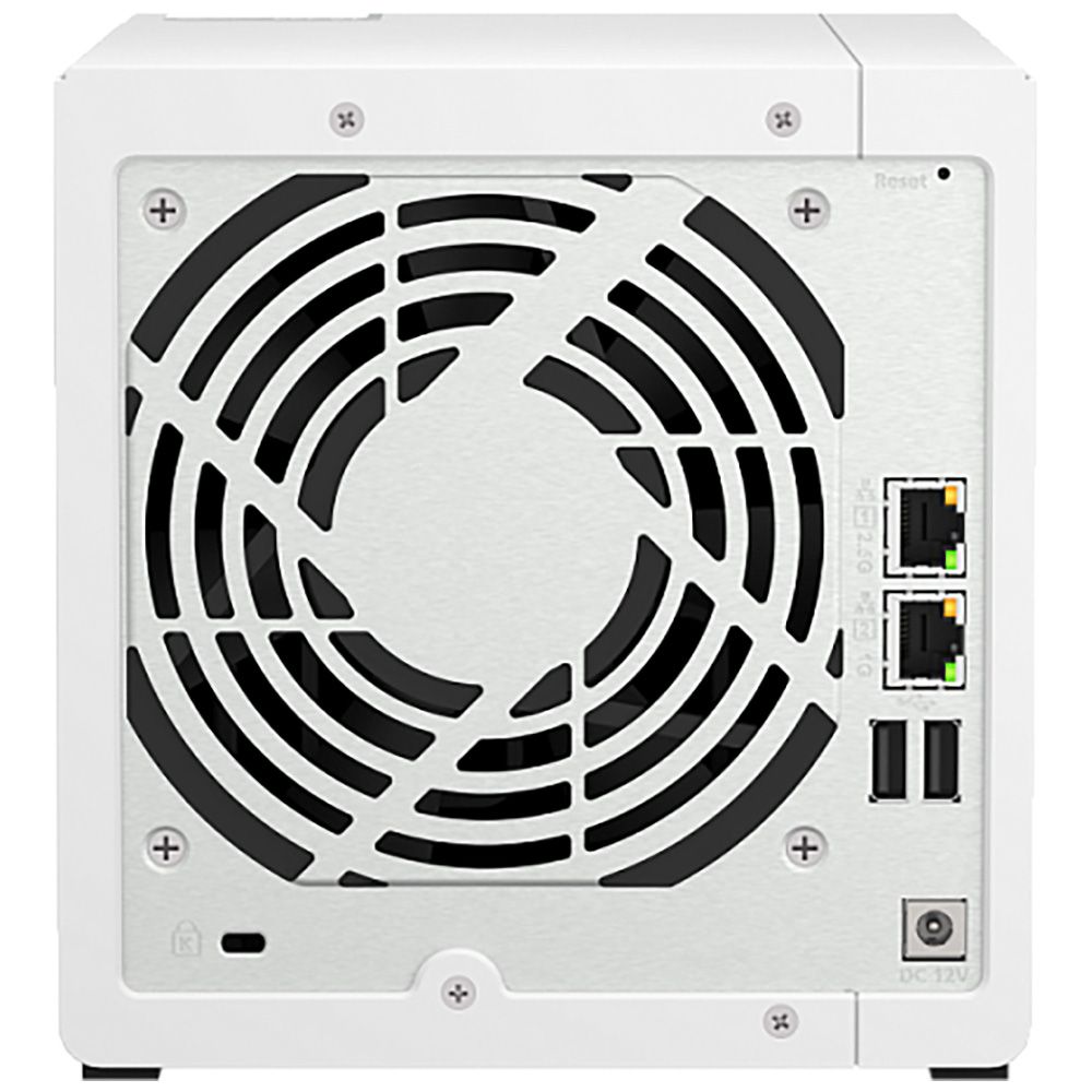 Сетевое хранилище QNAP D4 NAS 4 HDD trays.ARM 4-core Cortex-A55 2.0GHz, RAM 4 GB (max), 1x2.5GbE, 1x