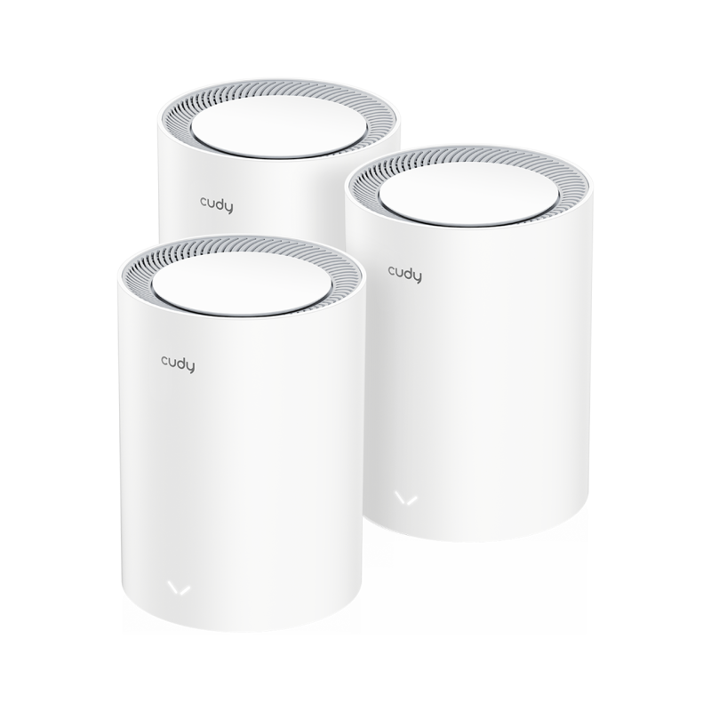 Маршрутизатор CUDY AX3000 Wi-Fi 6 Mesh 2 5G Solution 3-Pack, Dual-Band,  Chipset MT7981BA+MT7976CN+R