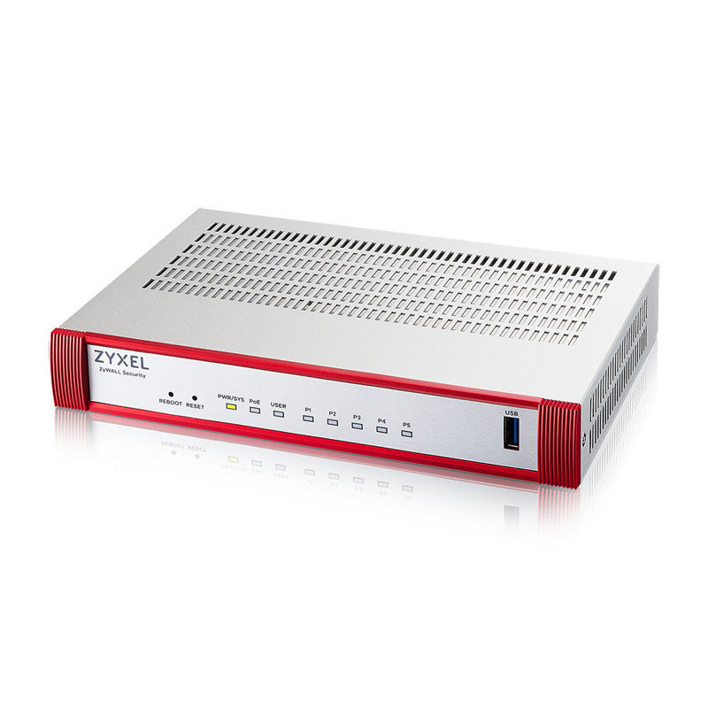 Межсетевой экран Zyxel USG FLEX 50HP с подпиской Gold на 1 год (AV, CF, IDP/DPI, Sandboxing, SecuRep