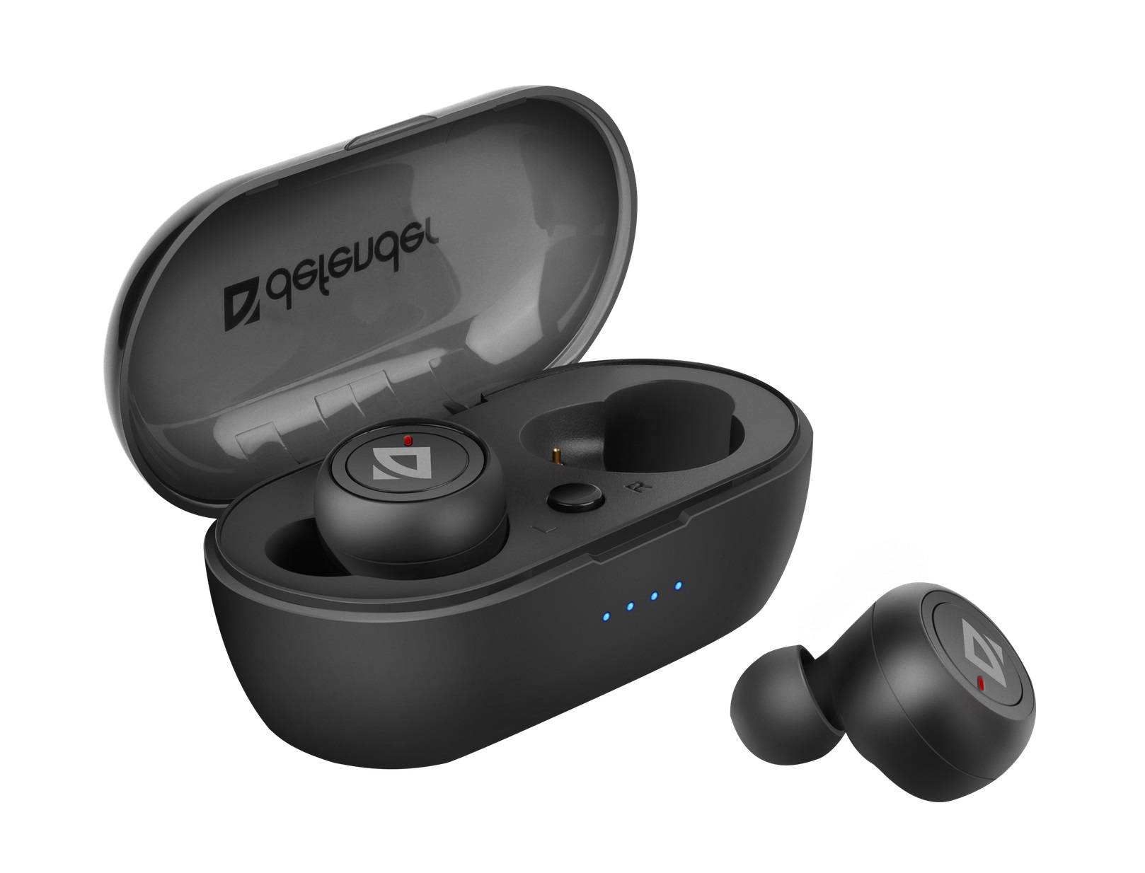 Defender Twins 638 черный,TWS, Bluetooth