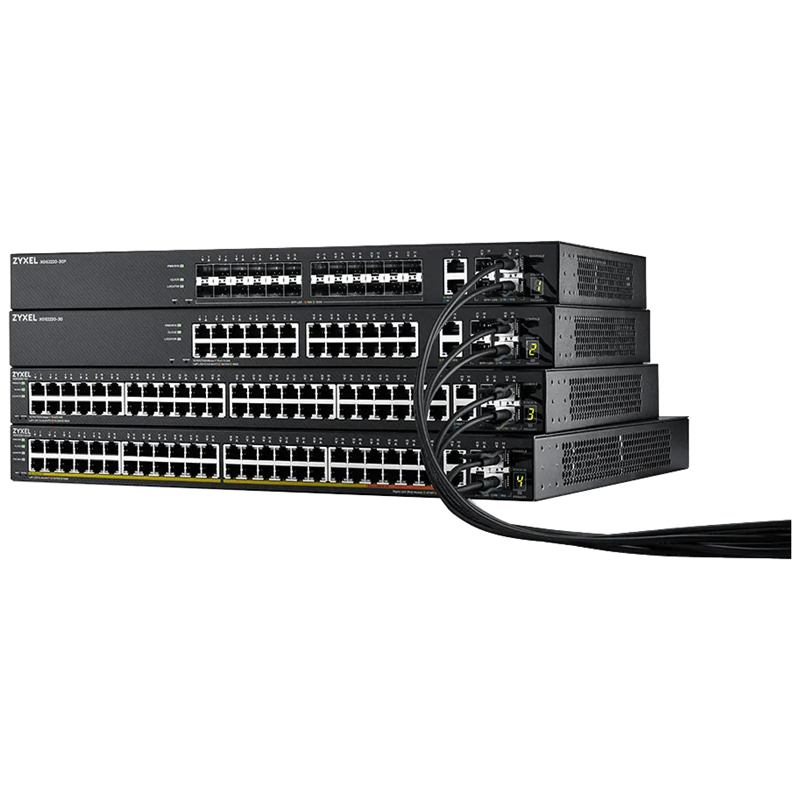 Коммутатор L3 Access коммутатор Zyxel NebulaFlex Pro XGS2220-54, rack 19", 48xRJ-45: 1G, 2xRJ-45: 1/