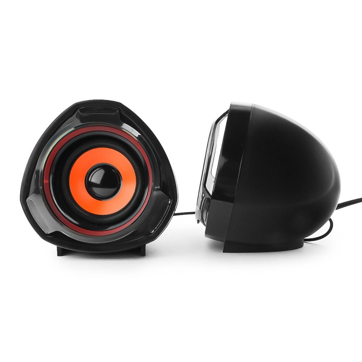 Акустич. система 2.0 Gembird SPK-105, черный, 5 Вт, регулятор громкости, USB-питание