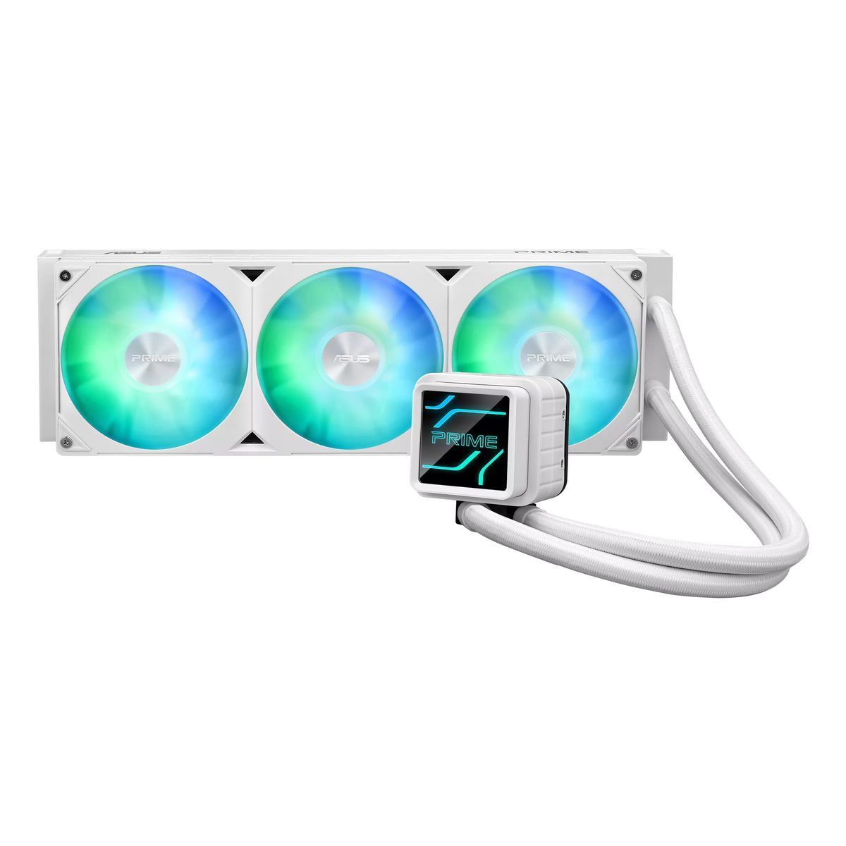 Жидкостная система охлаждения ASUS PRIME LC 360 ARGB WHT /AIO COOLER,3IN1 FAN,REPL LEN