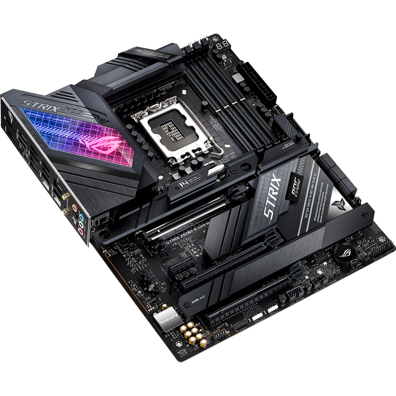 Материнская плата Asus ROG STRIX Z690-E GAMING WIFI Soc-1700 Intel Z690 4xDDR5 ATX AC`97 8ch(7.1) 2.