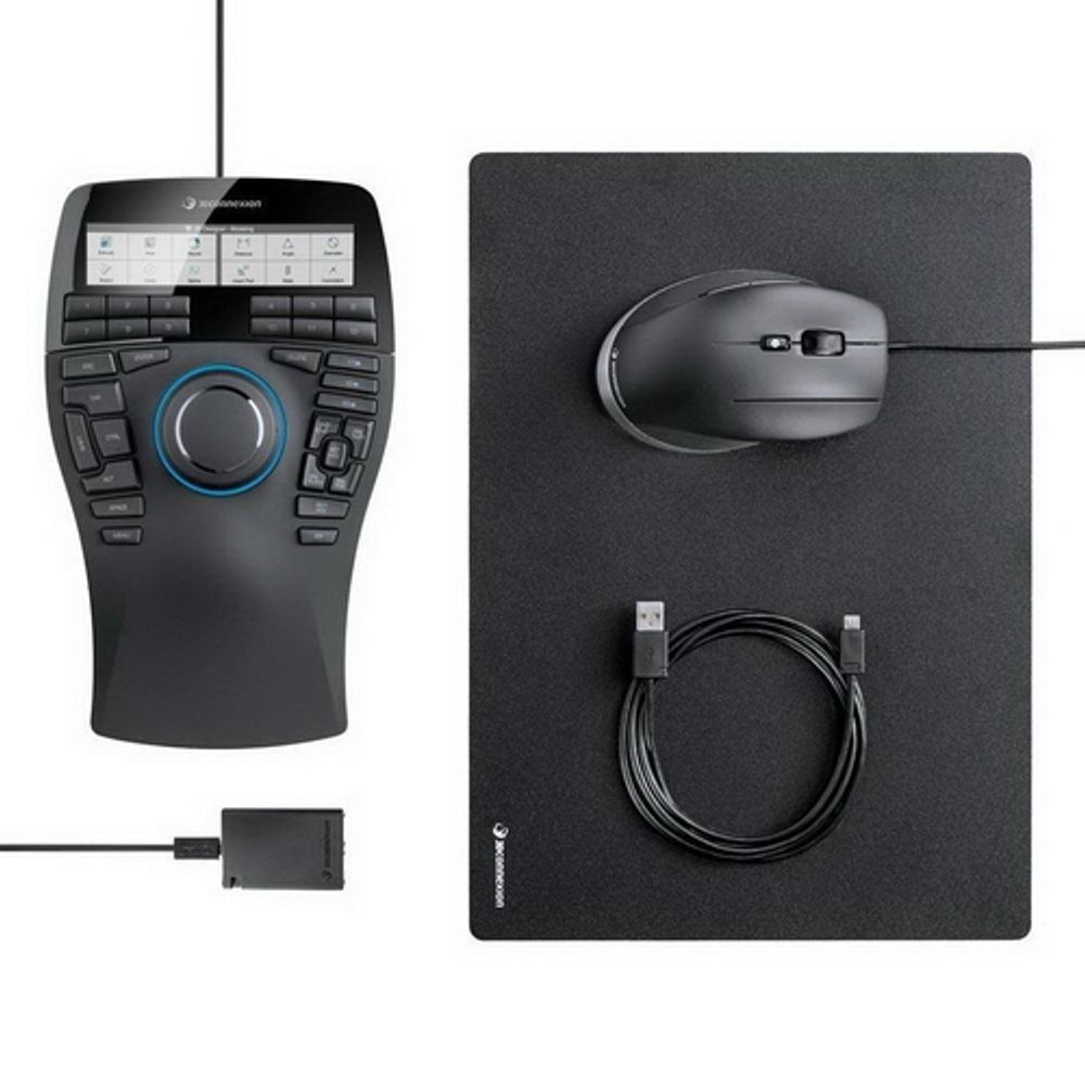 Мышь 3DConnexion 3DX-700058 EOL SpaceMouse Enterprise Kit RTL {5}