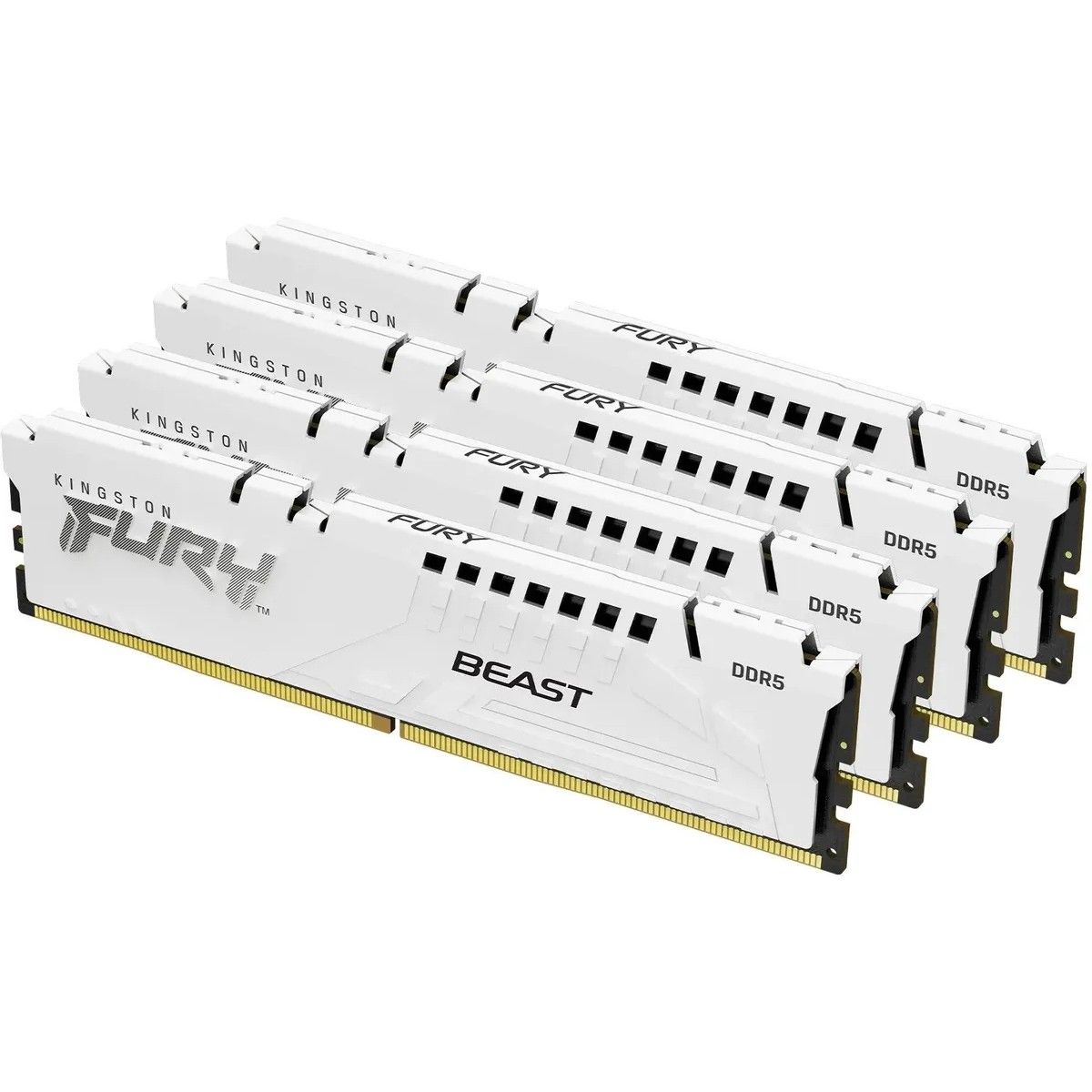 Память DDR5 4x16GB 6000MHz Kingston KF560C40BWK4-64 Fury Beast RTL Gaming PC5-48000 CL40 DIMM 288-pi