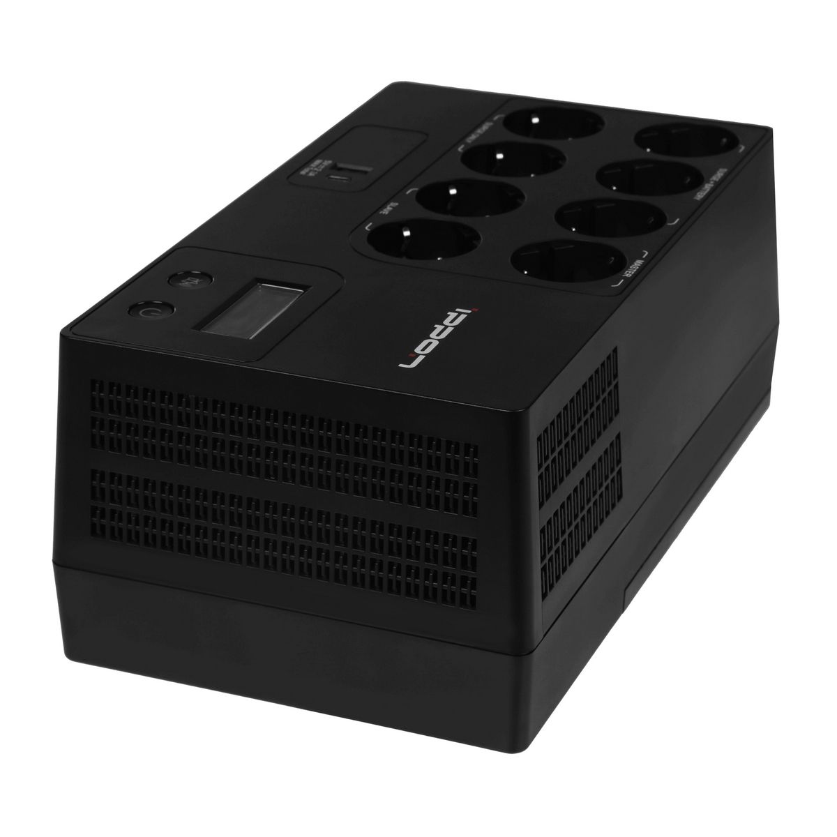 Источник бесперебойного питания Ippon Kirpich 850 480Вт 850ВА черный