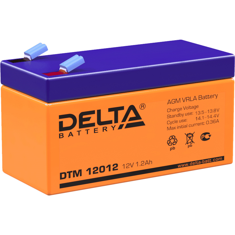 Аккумуляторная батарея DELTA BATTERY DTM 12012
