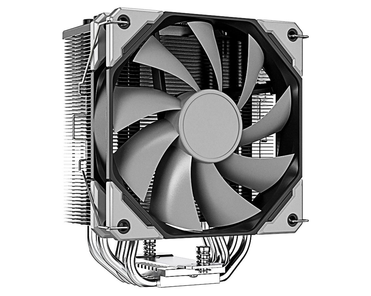 Устройство охлаждения(кулер) ID-Cooling SE-214-XT Basic Soc-AM5/AM4/1200/1700/1851 черный 4-pin 16-2