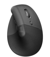 Мышь Logitech Lift графитовый оптическая 4000dpi silent беспров. BT/Radio USB для ноутбука 5but (910