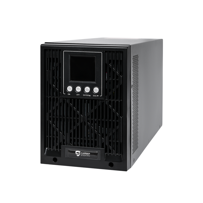 ИБП Сайбер Электро ЭКСПЕРТ-II-3000 Онлайн, Напольное исполнение 3000ВА/2700Вт. USB/RS-232/SNMPslot (