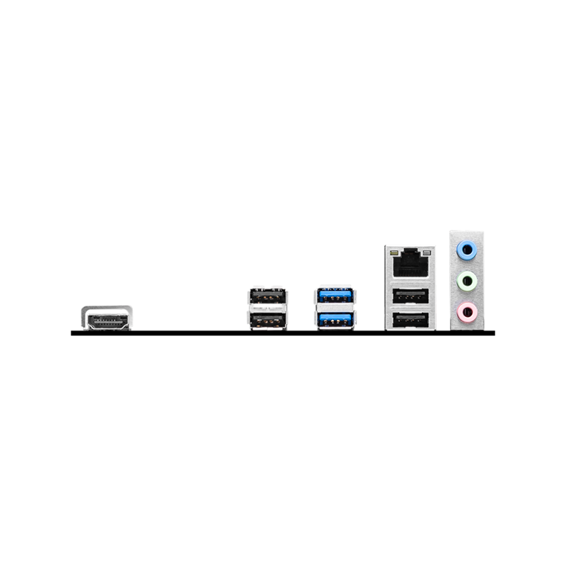 Материнская плата MSI PRO H610M-S DDR4 Soc-1700 Intel H610 2xDDR4 mATX AC`97 8ch(7.1) GbLAN+HDMI