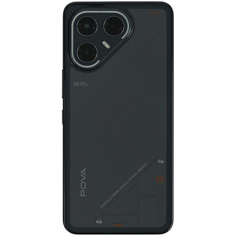 Смартфон Tecno Pova 7 Ultra 5G 256Gb 12Gb черный моноблок 3G 4G 2Sim 6.67" 1260x2800 Android 15 108M
