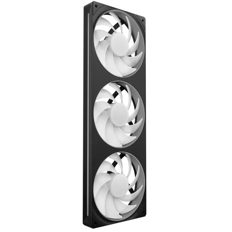Кулер для корпуса NZXT F360 RGB Core (120x120x25mm, 4-pin PWM, RGB, 75.12CFM, 30dBA, 2400RPM, Black,