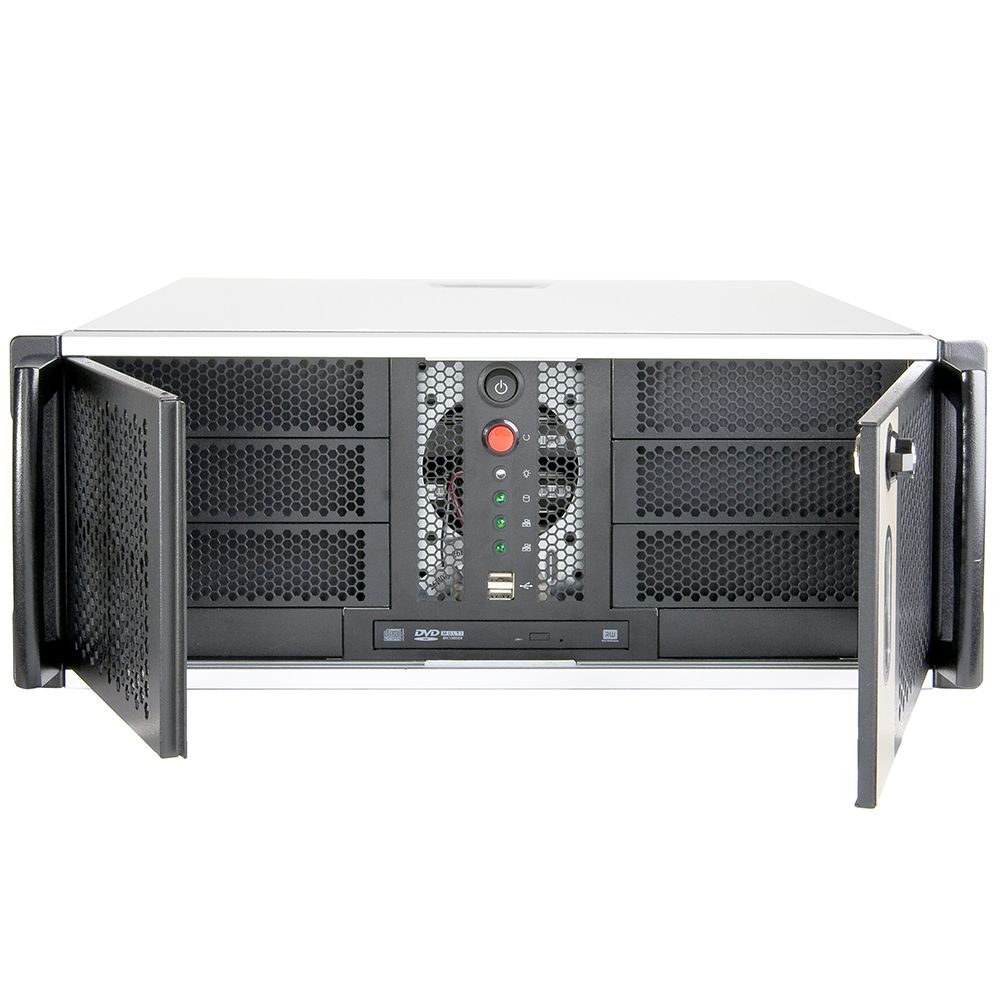 Корпус Chenbro RM41300H11*13719 RM41300-F2-U3 Internal 3.5"+Slim ODD (передняя дверь с фильтром