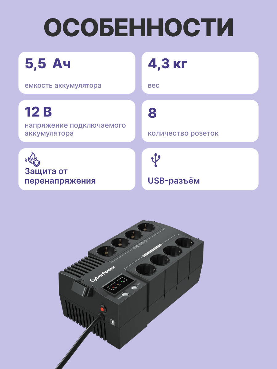 CyberPower BS650E