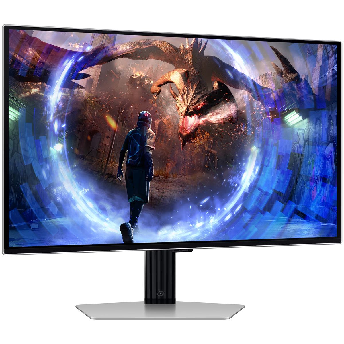 Монитор Samsung 27" Odyssey G6 S27DG600SIXCI черный OLED LED 1ms 16:9 HDMI матовая HAS Piv 250cd 178
