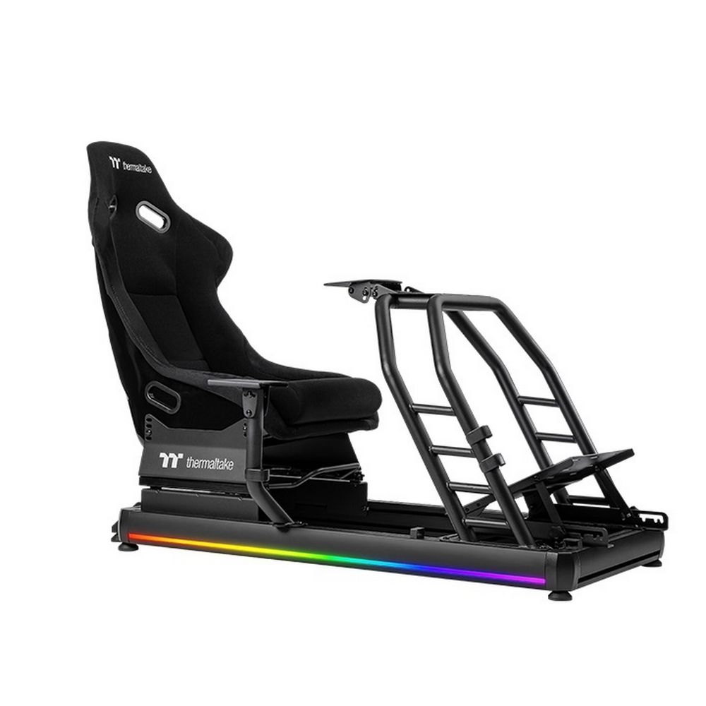 Игровая приставка Thermaltake GR500 Racing Simulator Cockpit /Steel+AluminumBlack/01
