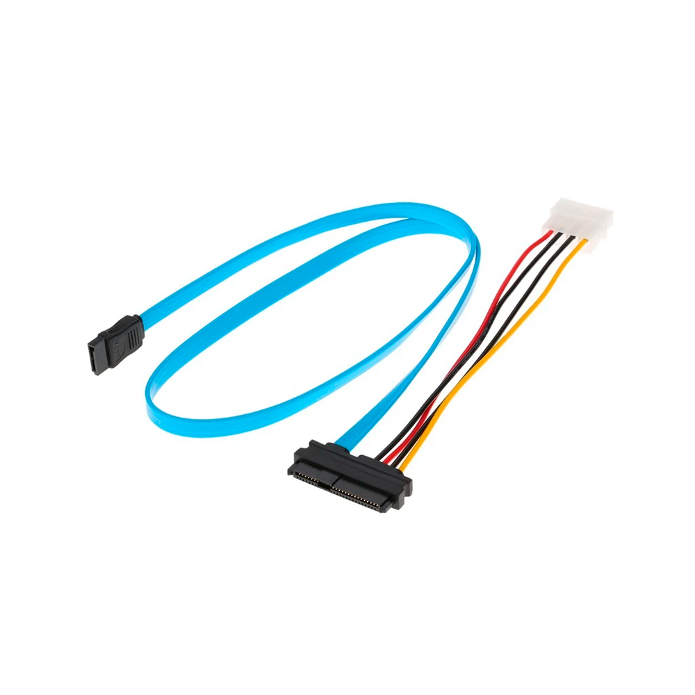 GCR Комплект кабелей SATA GCR SATA 1,5 Gbps 7pin / SAS 22 pin / Molex 4pin