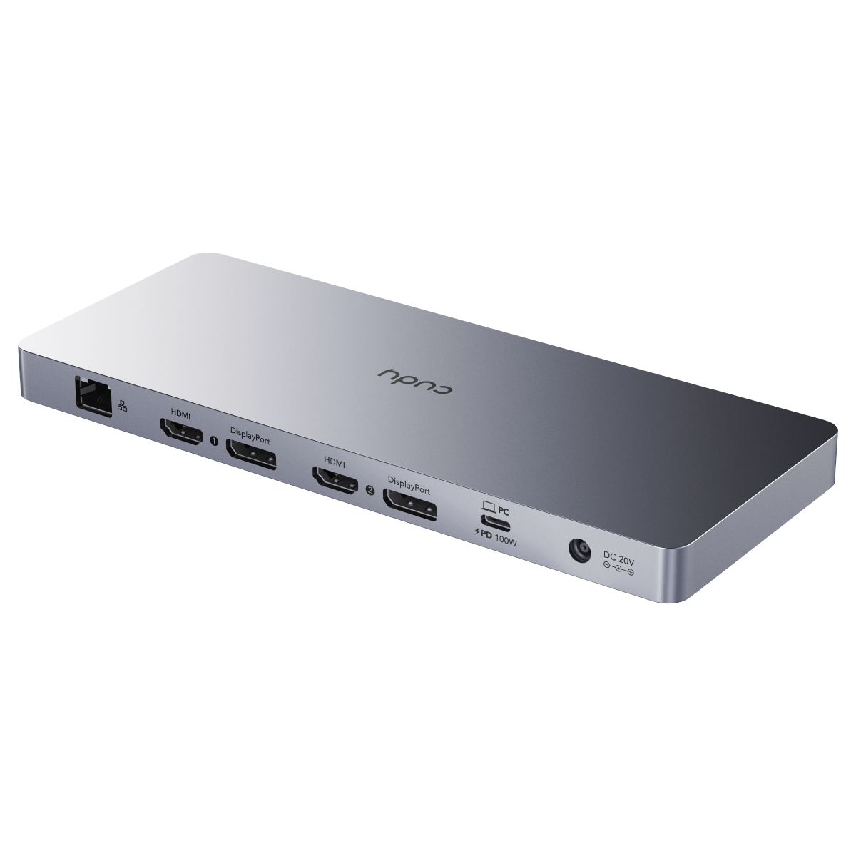 Док-станция Cudy CS700 13 в 1 для двух мониторов 4K с портом USB-C 10 Гбит/с и блоком питания 150 Вт